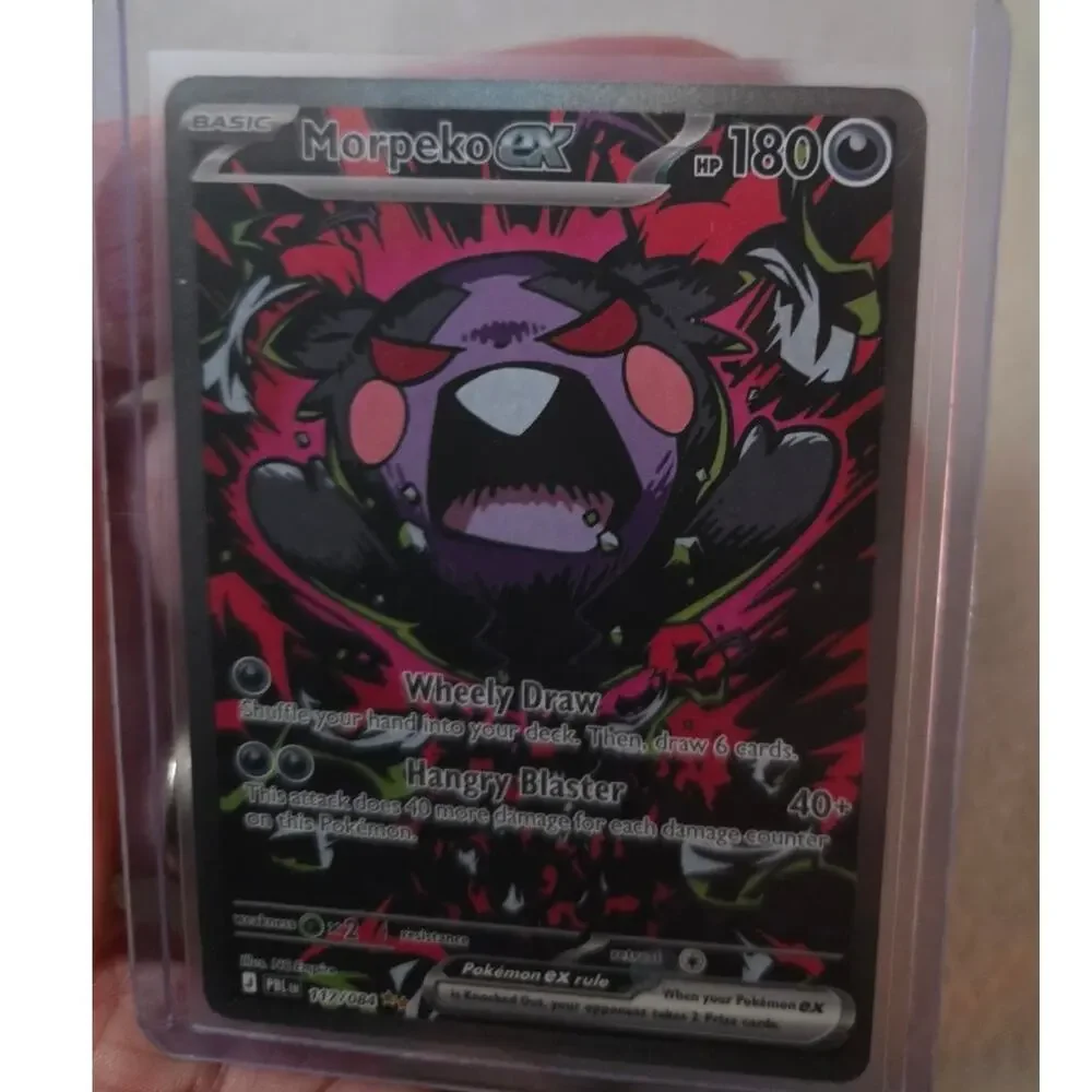 Morpeko ex 117/084 Special Illustration Rare Pitch Black Pokemon TCG